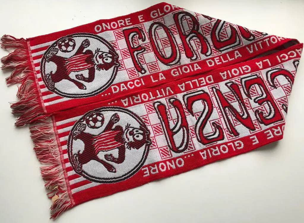Шарф ФК Виченца Италия, односторонний.