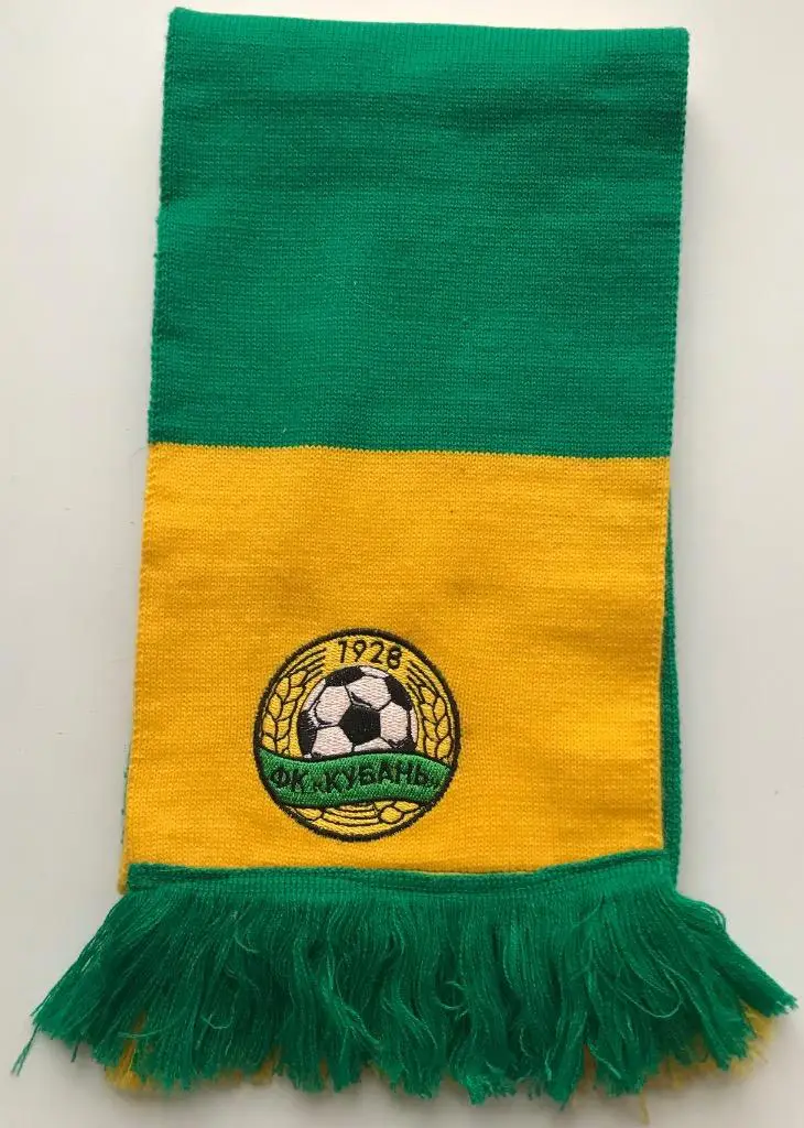 Шарф ФК Кубань Краснодар, barscarf с вышивками. 2