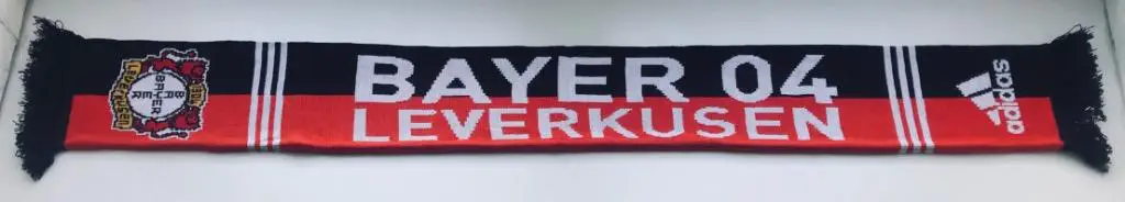 Шарф ФК Байер Леверкузен, Германия. Фирменный Adidas 1