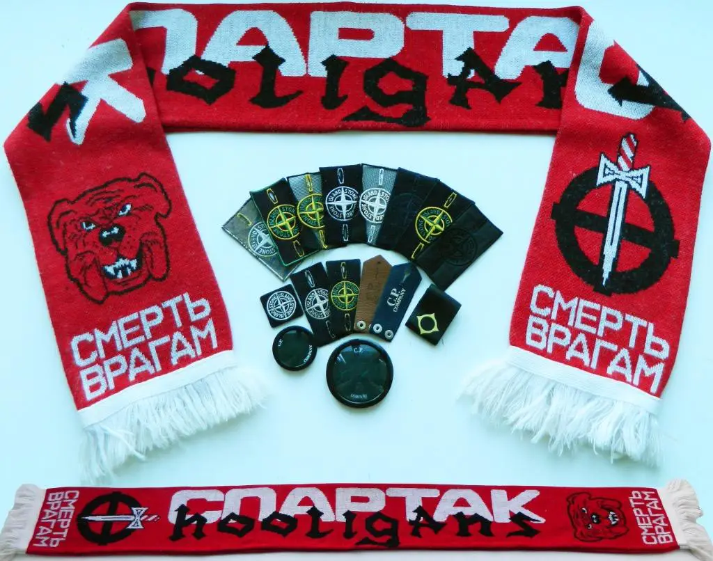 Шарф Спартак Hooligans «Смерть врагам»