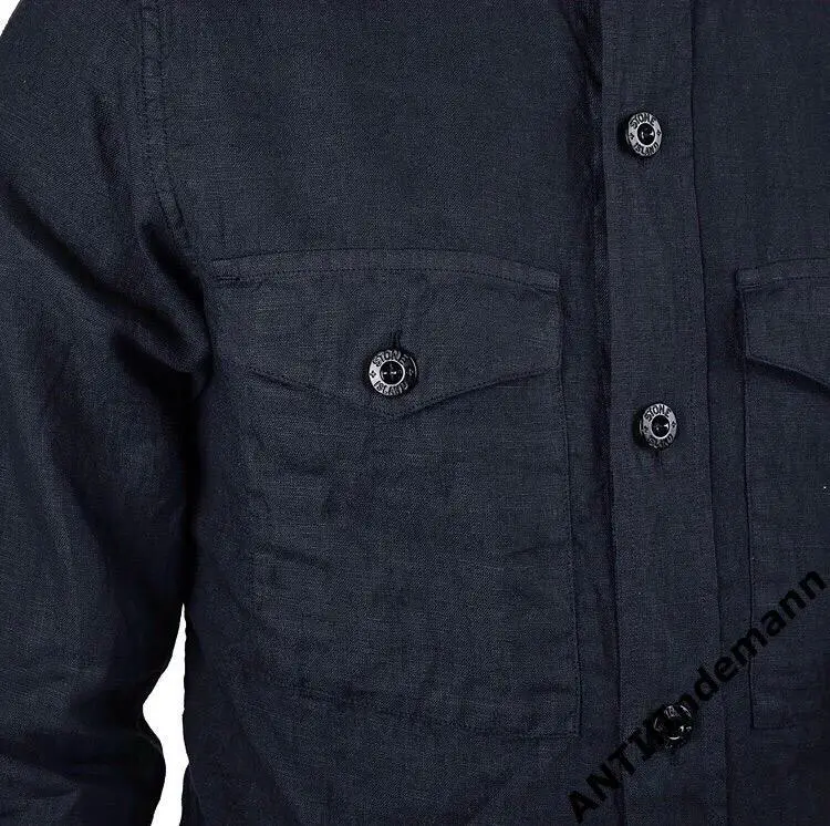 Хлопковая рубашка Stone Island (Стон Айленд) 4