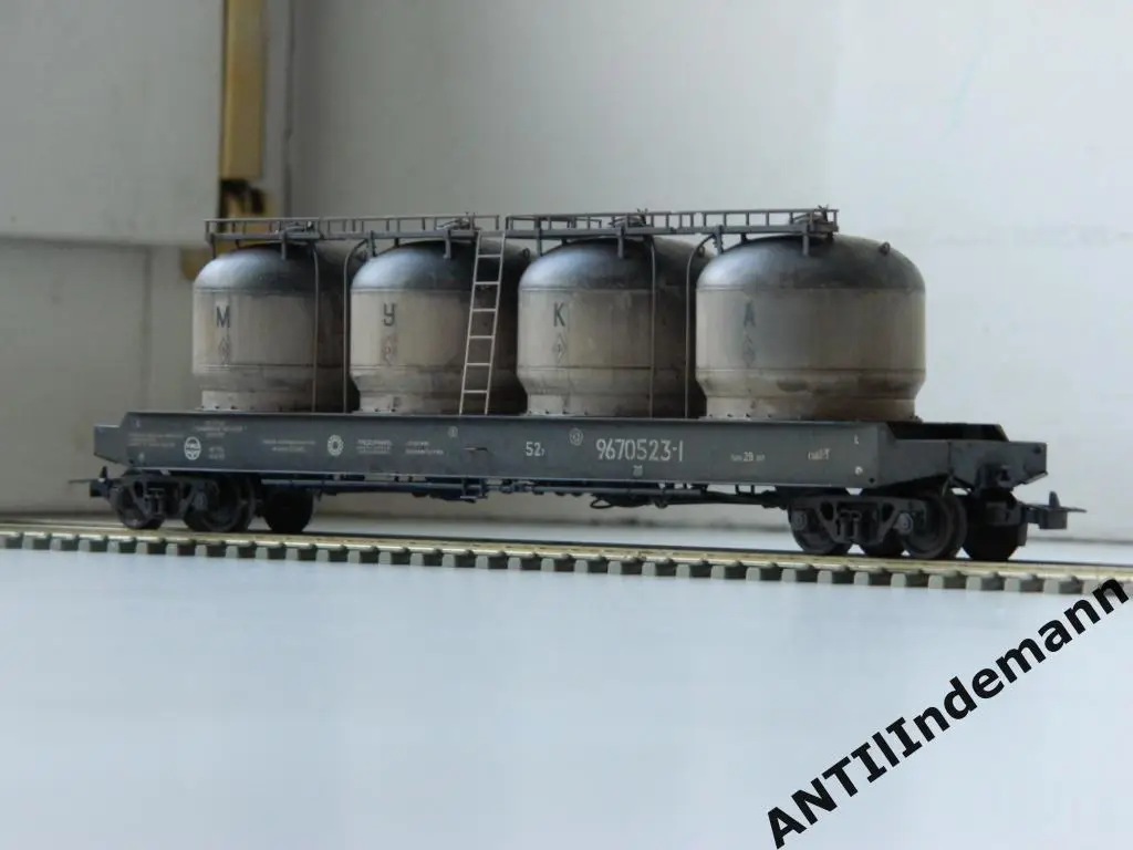 ONEGA (Онега) вагон для перевозки муки, РЖД. Масштаб H0 1/87 (16,5 мм) 4