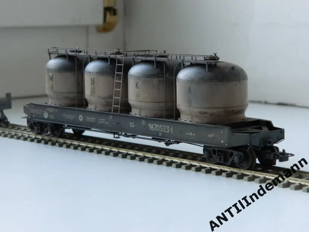 ONEGA (Онега) вагон для перевозки муки, РЖД. Масштаб H0 1/87 (16,5 мм) 5