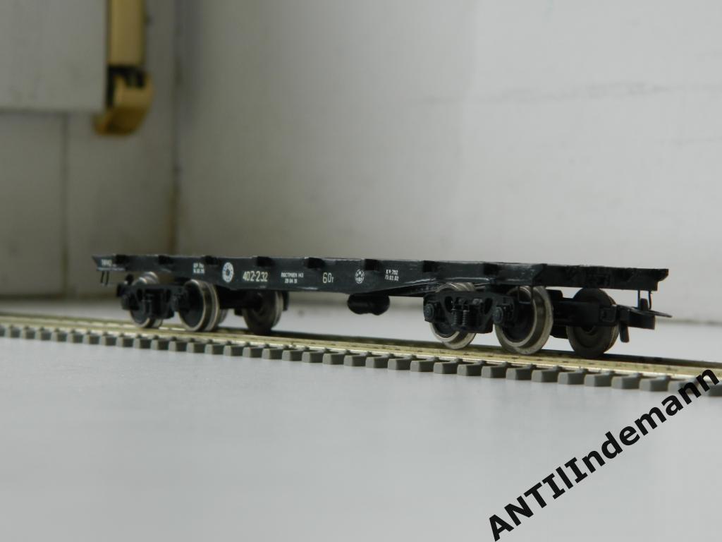 Вагон платформа для контейнеров РЖД. Масштаб H0 1/87 (16,5 мм)