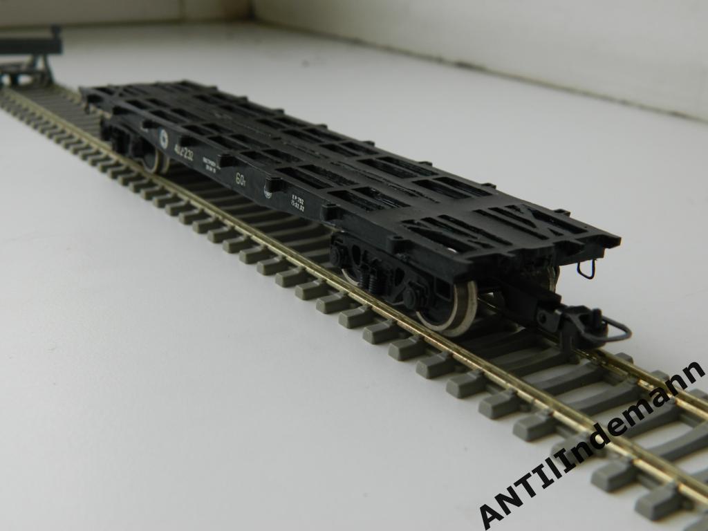 Вагон платформа для контейнеров РЖД. Масштаб H0 1/87 (16,5 мм) 1