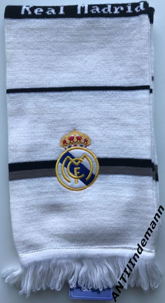 Шарф ФК Реал Мадрид, Испания. Новый barscarf с вышивками 1