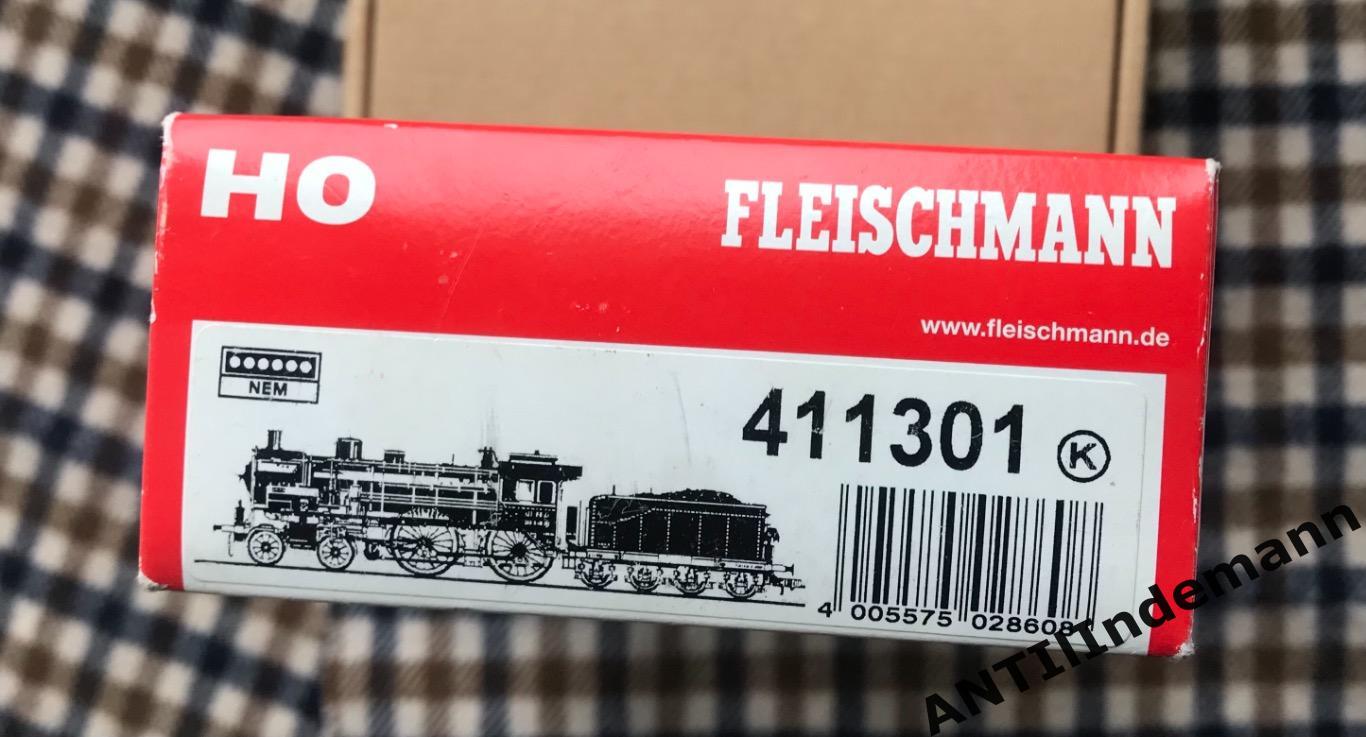 Паровоз «Pd5» («BR13») Fleischmann (Фляйшмен) 411301. Масштаб H0 1/87 (16,5 мм) 3