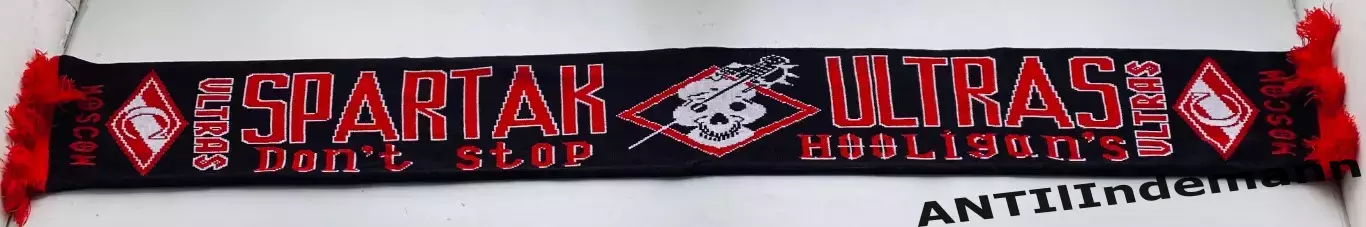 Шарф Спартак Москва Ultras “Don’t stop Hooligans” 1