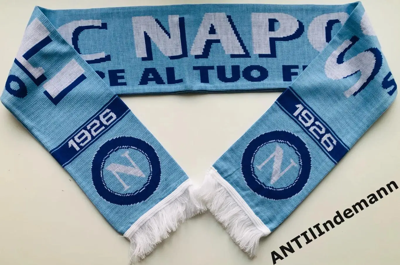 Шарф ФК Наполи Неаполь, Италия.