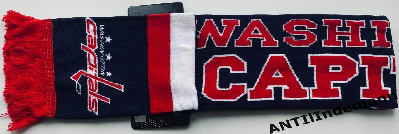 Шарф ХК НХЛ Вашингтон Кэпиталз (NHL Washington Capitals). Новый в упаковке 3