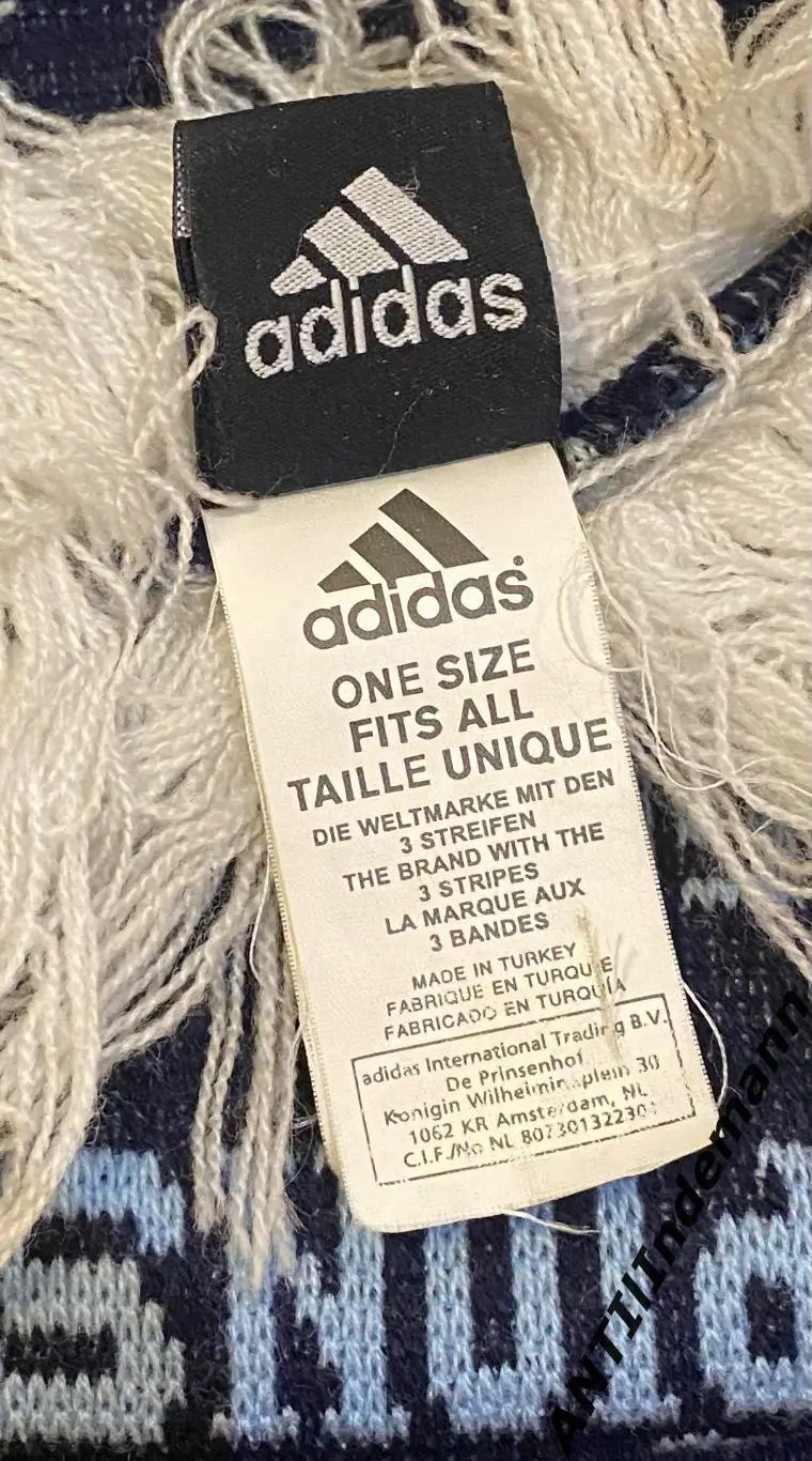 Шарф ФК Реал Мадрид, Испания. Официальная продукция Лиги Чемпионов, Adidas 4