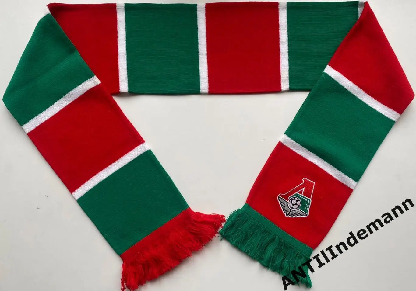 Шарф ФК Локомотив, barscarf с вышивкой