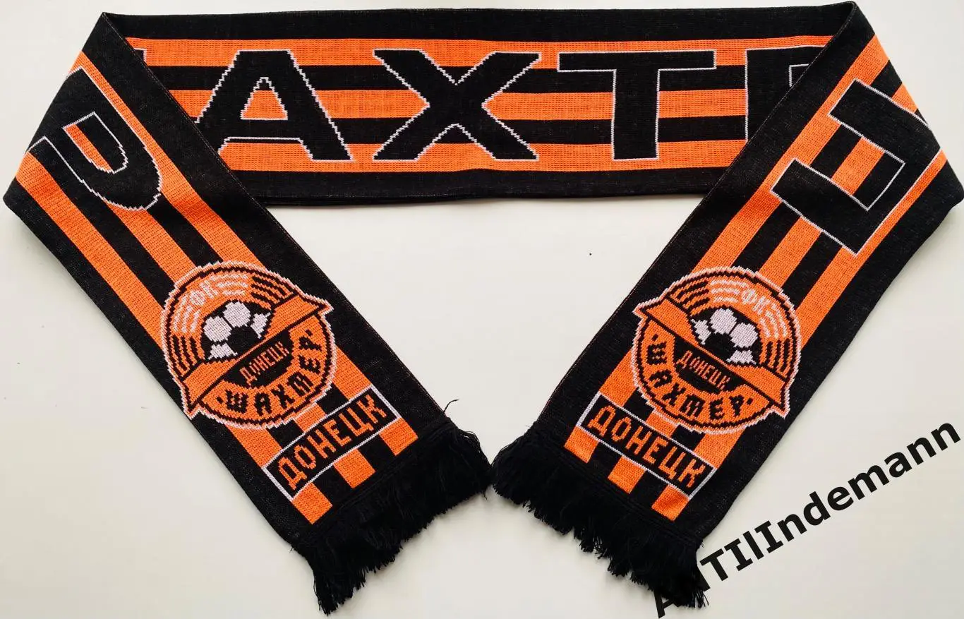 Шарф ФК Шахтер Донецк, Украина.