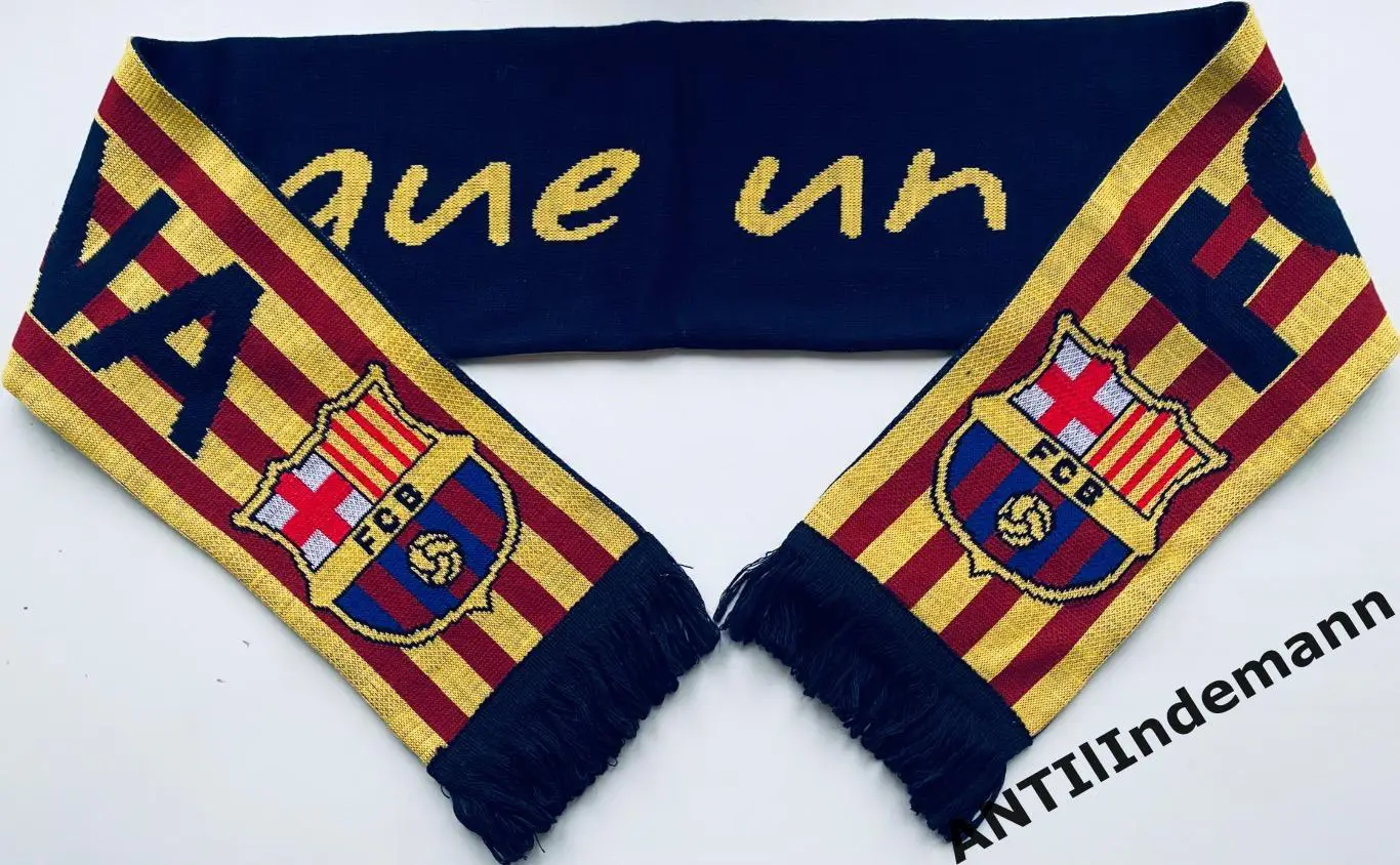 Шарф ФК Барселона Испания (Каталония). Официальная продукция клуба