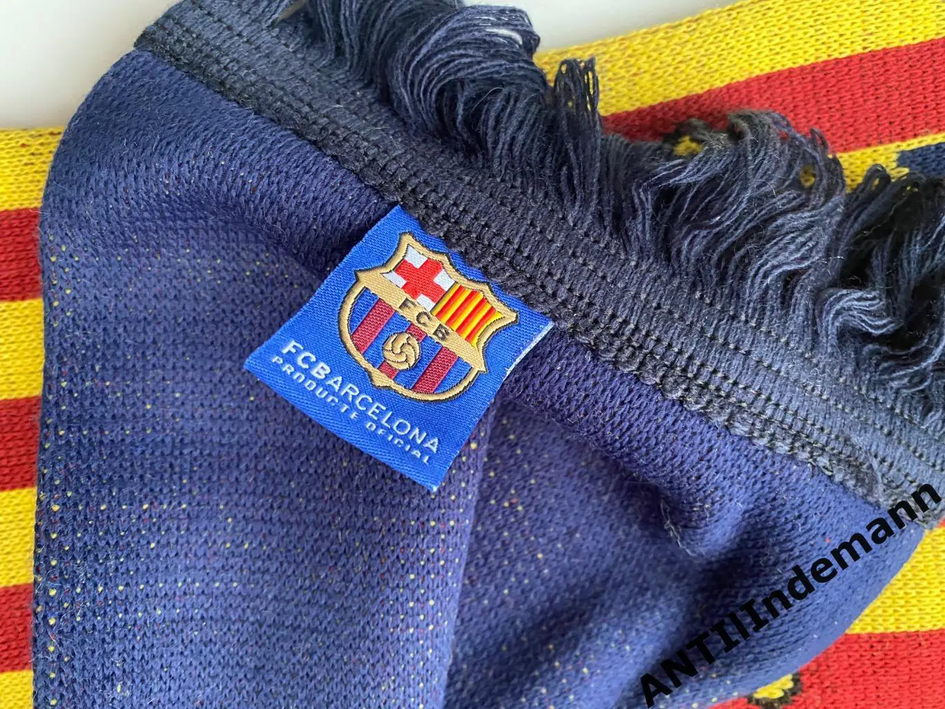 Шарф ФК Барселона Испания (Каталония). Официальная продукция клуба 3