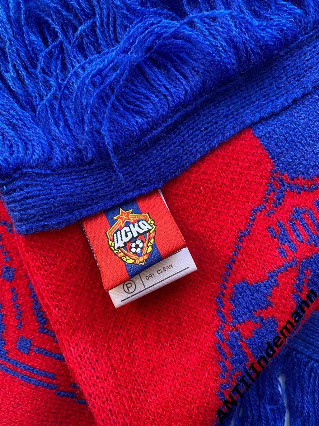 Шарф ПФК ЦСКА Москва “Born red-blue” 3