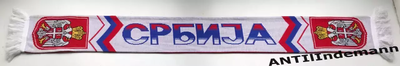 Шарф Сборной (Сборная) Сербии (Сербия). 1