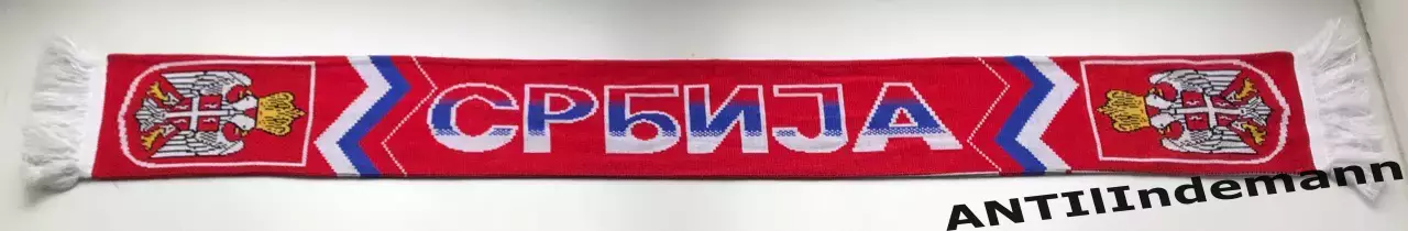 Шарф Сборной (Сборная) Сербии (Сербия). 2