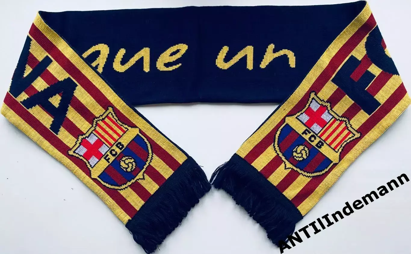 Шарф ФК Барселона Испания (Каталония). Официальная продукция клуба