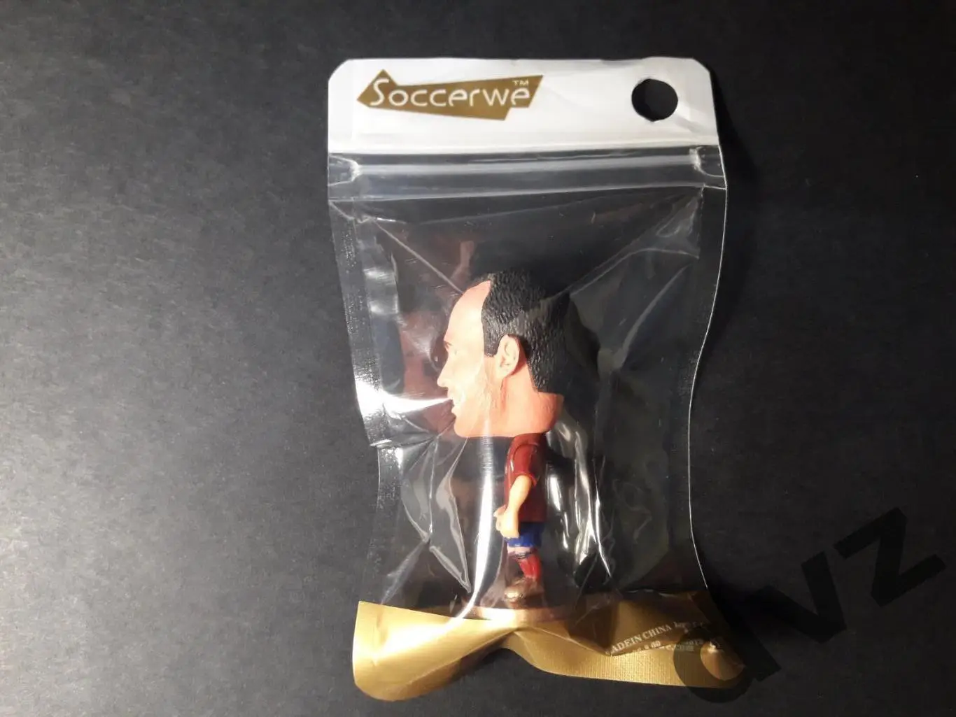 Андрес Иньеста. Барселона. Фигурки футболистов. Серия Soccerwe. 4