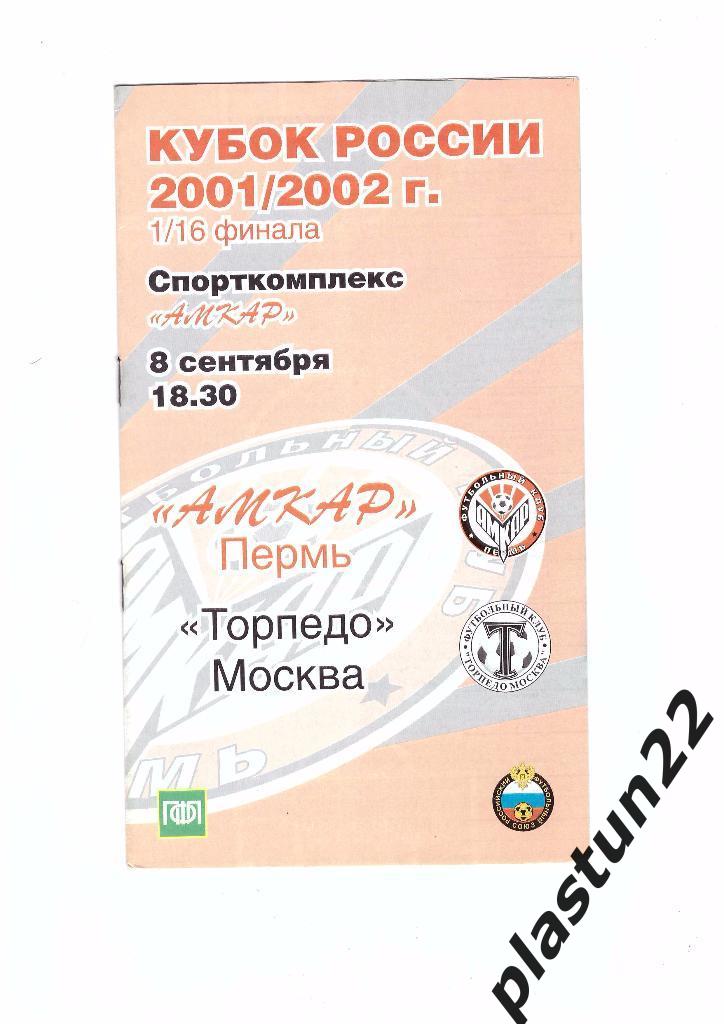 Амкар-Торпедо 2001