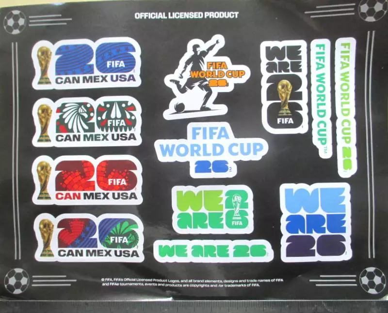 Набор коллекционных стикеров FIFA World Cup 2026