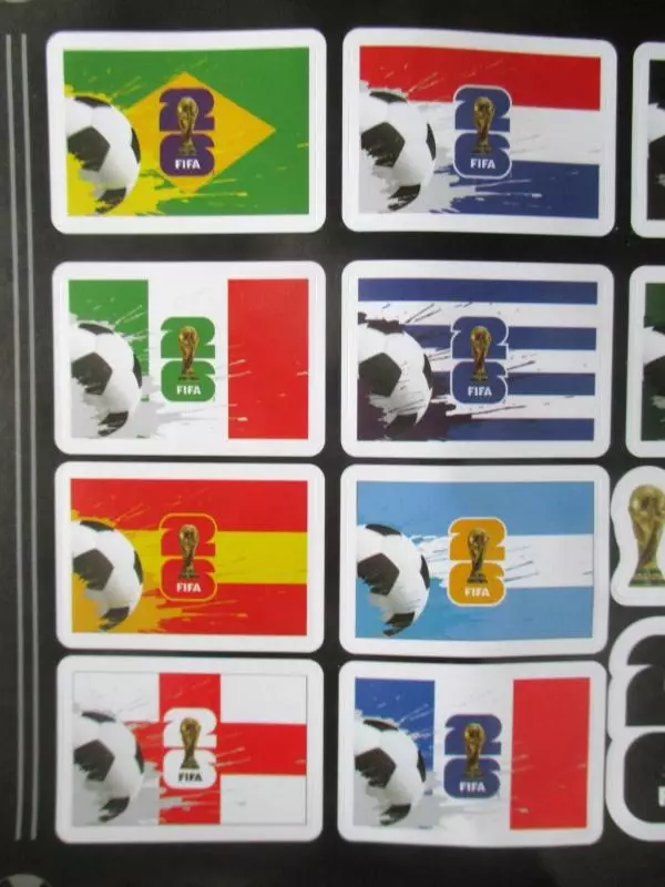 Набор коллекционных стикеров FIFA World Cup 2026 2