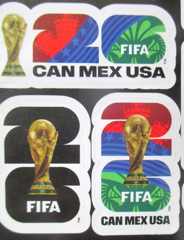 Набор коллекционных стикеров FIFA World Cup 2026 3