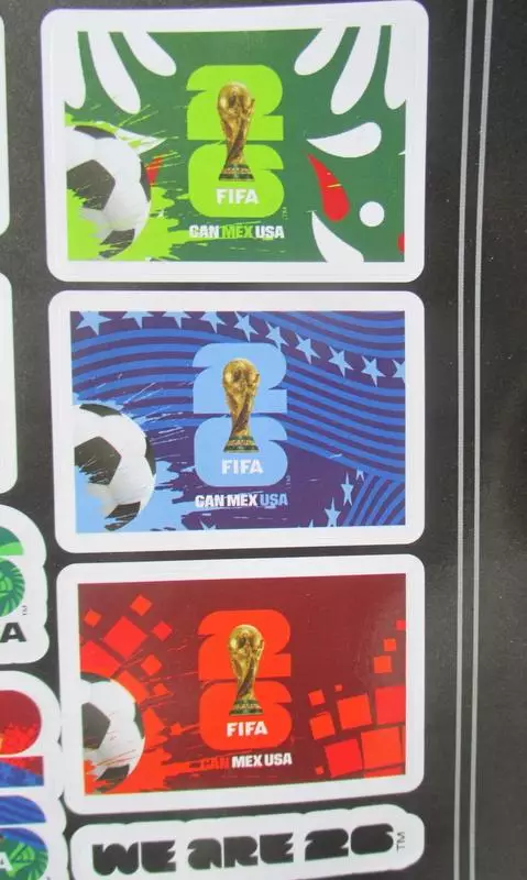 Набор коллекционных стикеров FIFA World Cup 2026 4