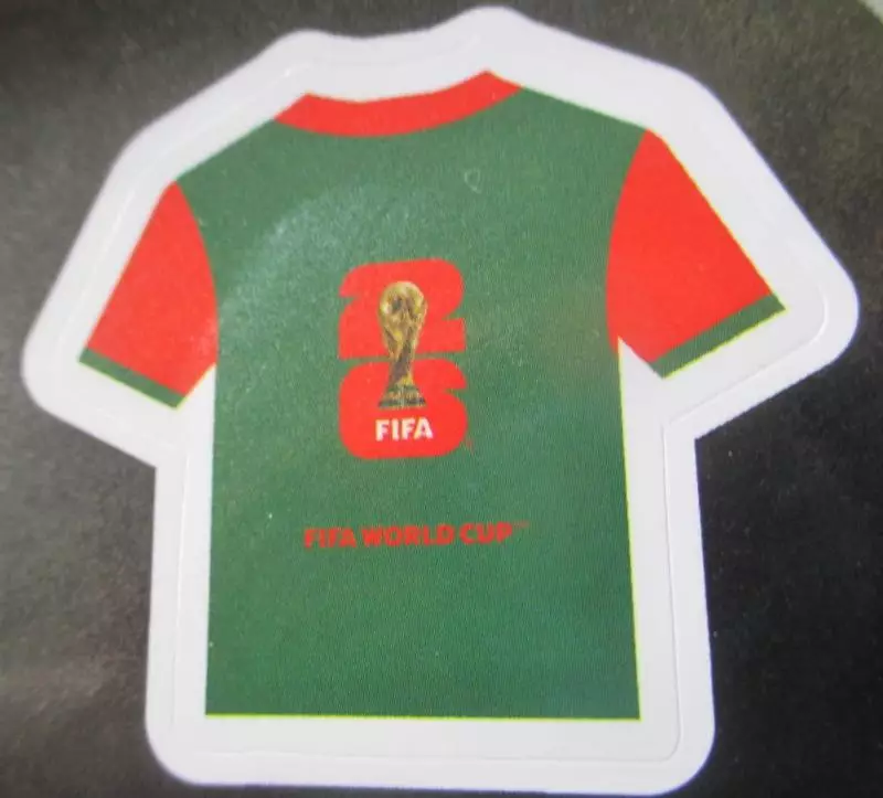 Набор коллекционных стикеров FIFA World Cup 2026 №4 6