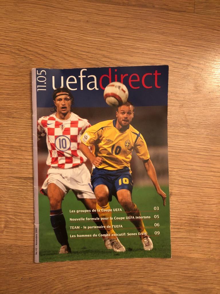 UEFA Direct за ноябрь 2005