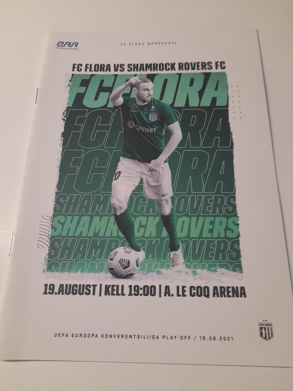 Флора Эстония - Шемрок (Шэмрок Роверс) Ирландия 2021 Лига Конференций