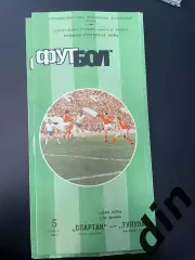 Спартак Москва - Тулуза Франция 05.11.1986