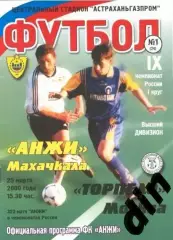 Анжи Махачкалала - Торпедо Москва 25.03.2000
