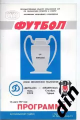 Динамо Киев - Бешикташ Турция 18.03.1987