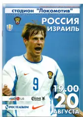 Сборная Россия - Сборная Израиль 20.08.2003