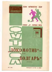 Локомотив Москва - Волгарь Астрахань 26.04.1971