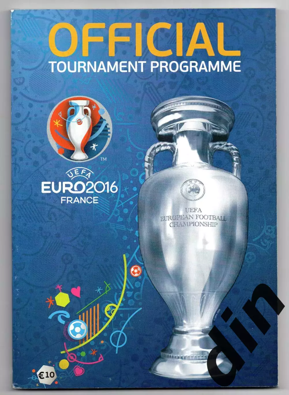 Чемпионат Европы-2016 (английская версия). Официальная программа. Россия