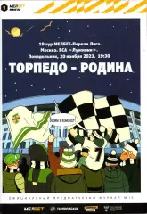 Торпедо Москва - Родина Москва 20.11.2023