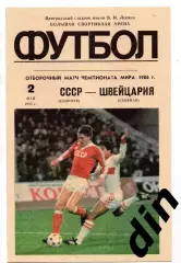 СССР сборная - Швейцария сборная 02.05.1985