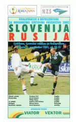 Словения — Россия сборная 01.09.2001
