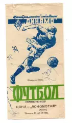 ЦСКА - Локомотив Москва 26.04.1960