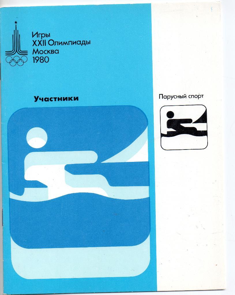 Игры XXII Олимпиады. Москва. 1980. Участники. Парусный спорт. Олимпиада 80.