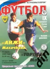 Анжи Махачкалала - Торпедо Москва 25.03.2000