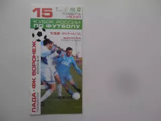 Лада Тольятти-Воронеж 2002 кубок России