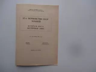 Кедр Томск-Шахтер Прокопьевск 17-18 ноября 1982