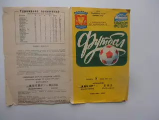 Днер Днепропетровск-СКА Ростов-на-Дону11 июля 1981