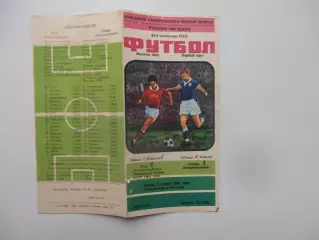 СКА Ростов-на-Дону-Днепр Днепропетровск 24 июня 1981