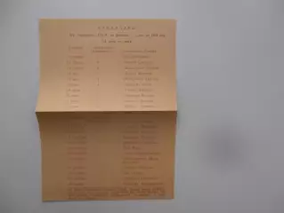 Календарь игр Запорожье 1981