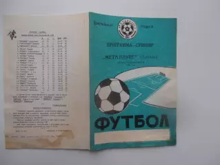 Металлург Липецк 1990